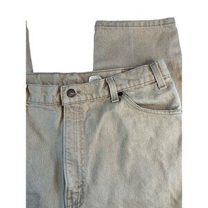 Levi's 550 Tan Made in‎ USA Orange Tag 11/93 36x32 Minor imperfections